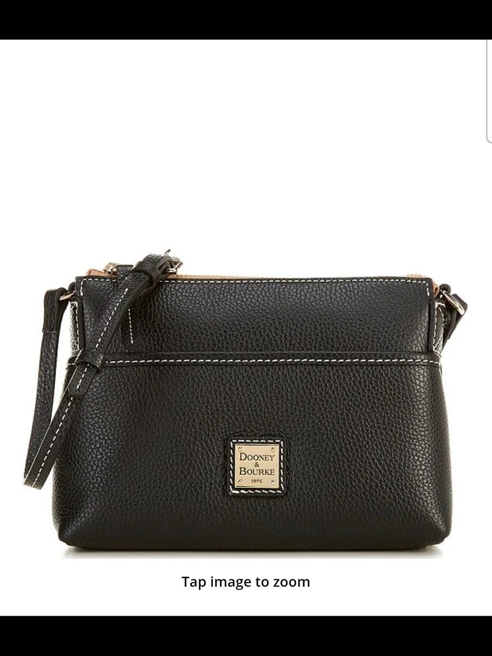 New Dooney And Bourke Pebble Grain Ginger Crossbody